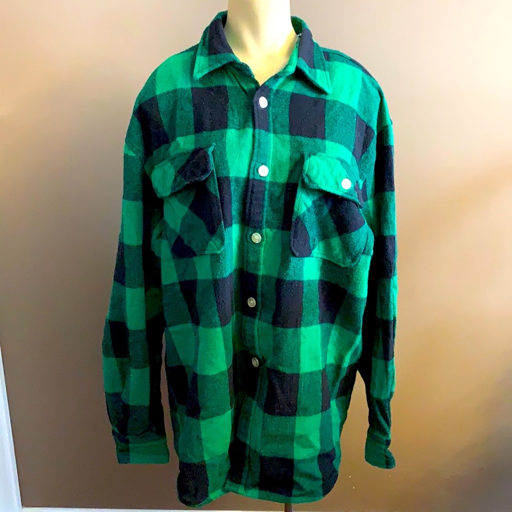 Rothco Green Flannel Plaid Shirt
